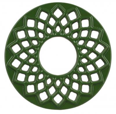 74915 Подставка под горячее чугунная 20см, Lava Green 