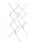 Сушилка напольная вертикальная, цвет белый СБВ2/Б Сушилка напольная вертикальная, цвет белый СБВ2/Б