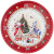 898-026 Поднос сервировочный "CHRISTMAS COLLECTION"  33см