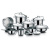 BRZ-266102014/266121014 Кастрюля 0,9 л индукция, нержавеющая сталь, Barazzonni, серия Bonita