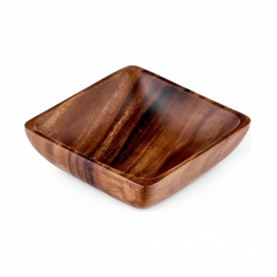 37000632 Миска квадратная ORGANIC 15*15см акация  WALMER