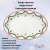 EL-R1116/MNOE Блюдо овальное 35*23,5см, Easy Life, Magie de Noel, декор "Новогодняя гирлянда" 