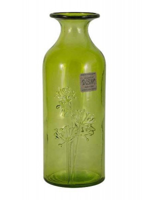 VSM-4799-DB750 Ваза стеклянная 19см SAN MIGUEL, серия "Citron Breeze" 
