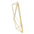 313018-221 Фоторамка Prisma, 20*25см, золотистая