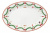 EL-R1116/MNOE Блюдо овальное 35*23,5см, Easy Life, Magie de Noel, декор "Новогодняя гирлянда" 